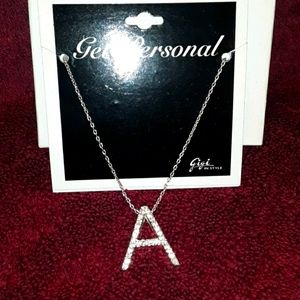 Beautiful Silver A Necklace